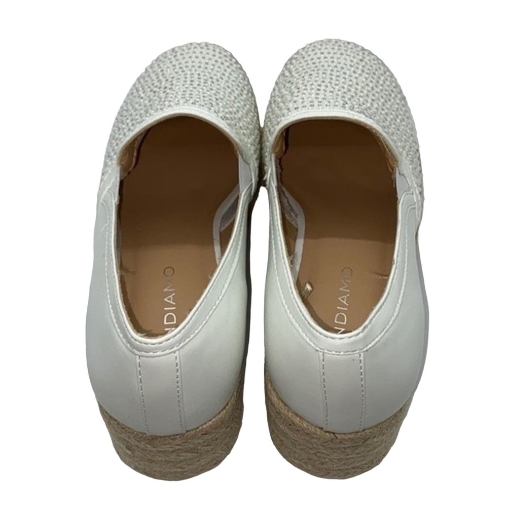 New Andiamo Rhinestone Platform Slip-Ons - Picture 3 of 5